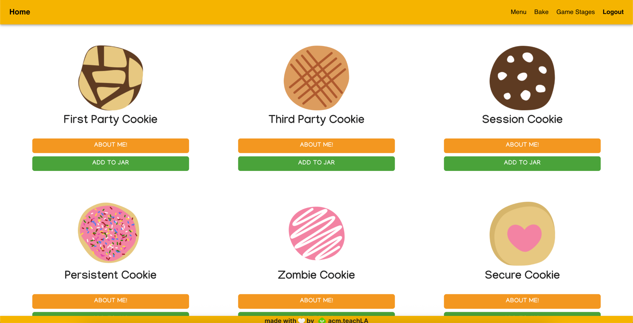 Cookie Jar Stage Preview